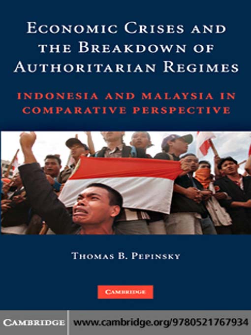 Title details for Economic Crises and the Breakdown of Authoritarian Regimes by Thomas B. Pepinsky - Available